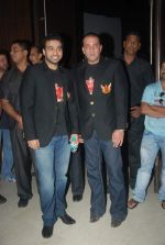 Sanjay Dutt, Raj Kundra at the Launch of Super Fight League in Novotel, Mumbai on 16th Jan 2012 (19).JPG